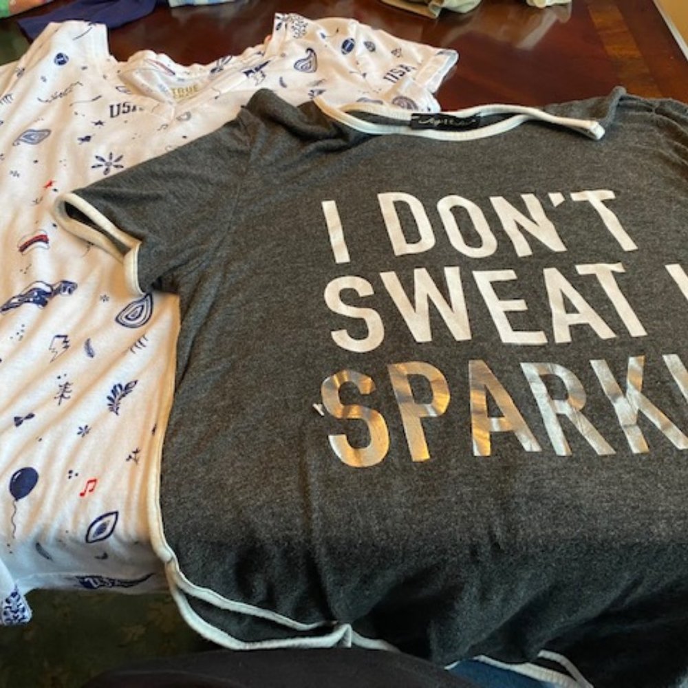 7  girls t-shirts
